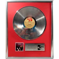 Collage Mit Bee Gees - Living Eyes + Silberne/Goldene Schallplatte von Musicclub