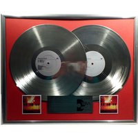 Collage Mit Depeche Mode - The Singles 81 85 Double Album + Silberne/Goldene Schallplatte von Musicclub