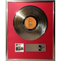 Collage Mit Elvis Presley - As Recorded Live On Stage in Memphis Goldene Schallplatte Gold Record von Musicclub