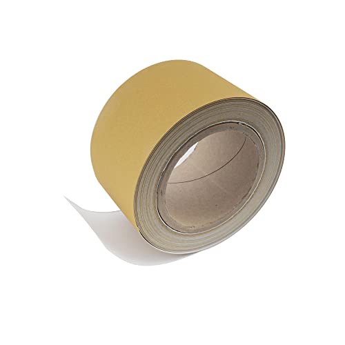 3M 320 Körnung Gold Selbstklebends Aluminiumoxid Schleifpapier Rolle 70mmX15m von Musiclily