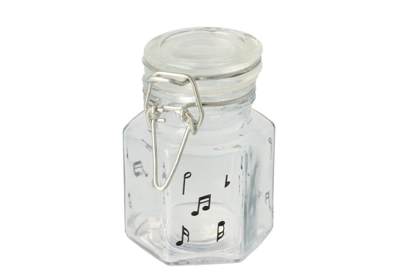 Musikboutique Vorratsglas, Mini-Aufbewahrungsglas mit Noten-Mix-Motiv von Musikboutique