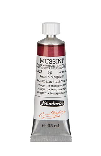 Schmincke MUSSINI® - feinste Künstler-Harz-Ölfarben, Lasur-Magenta - 35 ml von Schmincke