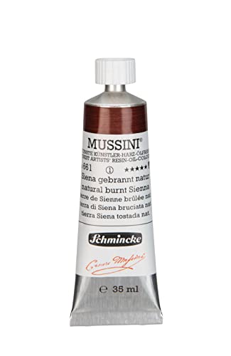 Schmincke MUSSINI® - feinste Künstler-Harz-Ölfarben, Siena gebrannt natur - 35 ml von Schmincke