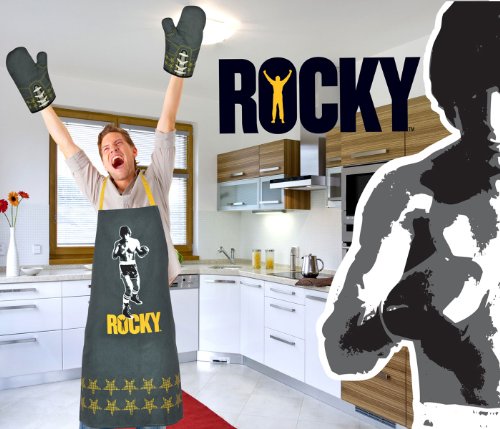 Ofenhandschuhe Rocky Balboa 2er Set von MUSTARD