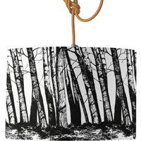 Birke Trommel-Lampenschirm | Lampenschirm in Schwarz-Weiß Monochromer 20, 30 & 45cm Durchmesser Von Senf Und Grau Birke Trommel-Lampenschirm | Lampenschirm in Schwarz-Weiß Monochromer 20, 30 & 45cm Durchmesser Von Senf Und Grau von MustardandGrayLtd