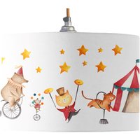 Circus Drum Lampenschirm | Kinder Zirkus Von Senf Und Grau von MustardandGrayLtd