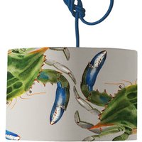 Krabben Lampenschirm | Küstentrommel 20, 30 & 45cm Durchmesser Von Senf Und Grau von MustardandGrayLtd
