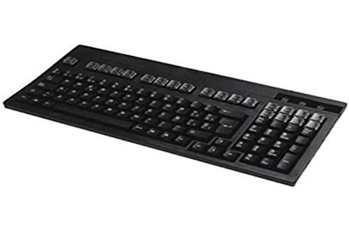 Mustek Teclado TPV ACK-700U Negro USB 105 Teclas, Schwarz von Mustek