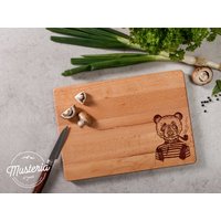 Buchenbrett Gr. /Schneidebrett Mit Individueller Gravur von MusteriaDE