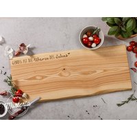 Schneidebrett/Eschenbrett Groß Mit Individueller Gavur von MusteriaDE