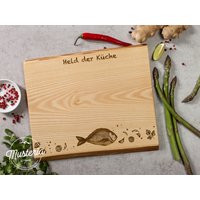 Schneidebrett/Eschenbrett Mit Individueller Gravur von MusteriaDE