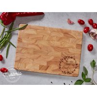 stirnholzbrett | Mittel/Schneidebrett Mit Individueller Gravur von MusteriaDE