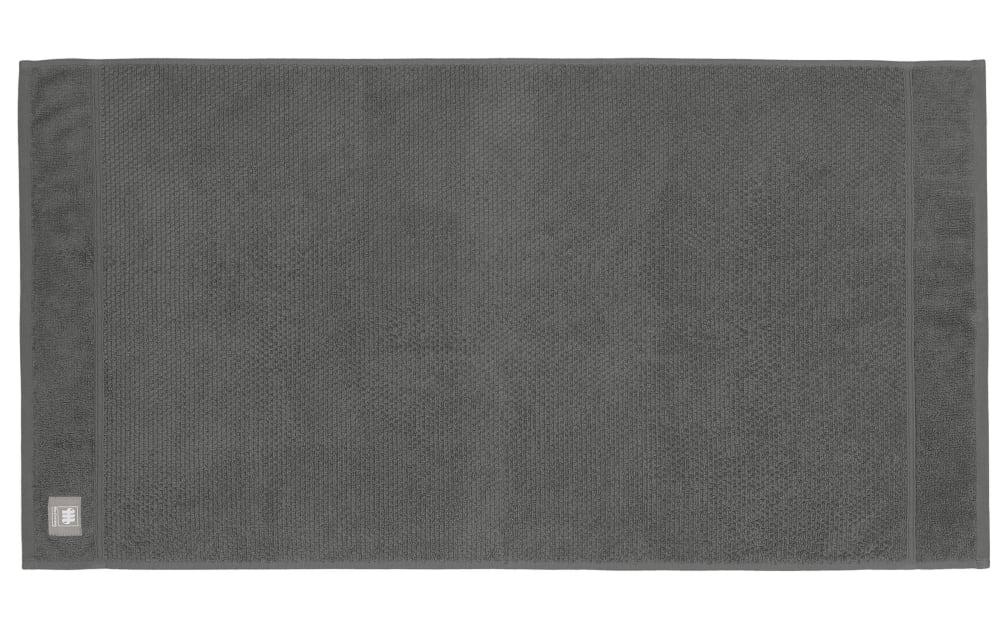 Handtuch Solid, anthrazit, 50 x 100 cm von Musterring
