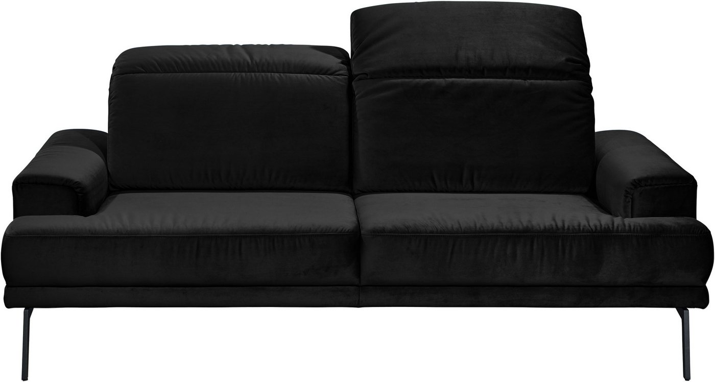 Musterring 2-Sitzer MR 4580, inkl. Kopf- und Sitztiefenverstellung, Fuß schwarz, B198 x T103 cm von Musterring
