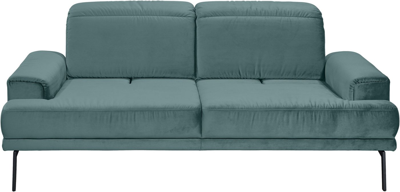 Musterring 2-Sitzer MR 4580, inkl. Kopf- und Sitztiefenverstellung, Fuß schwarz, B198 x T103 cm von Musterring