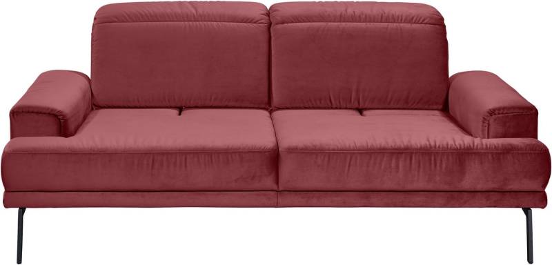 Musterring 2-Sitzer MR 4580, inkl. Kopf- und Sitztiefenverstellung, Fuß schwarz, B198 x T103 cm von Musterring