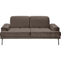 Musterring 2-Sitzer "MR 4580", inkl. Kopf- und Sitztiefenverstellung, Fuß schwarz, B198 x T103 cm von Musterring