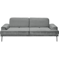 Musterring 3-Sitzer "MR 4580", inkl. Kopf- und Sitztiefenverstellung, Fuß schwarz, B228 x T103 cm von Musterring