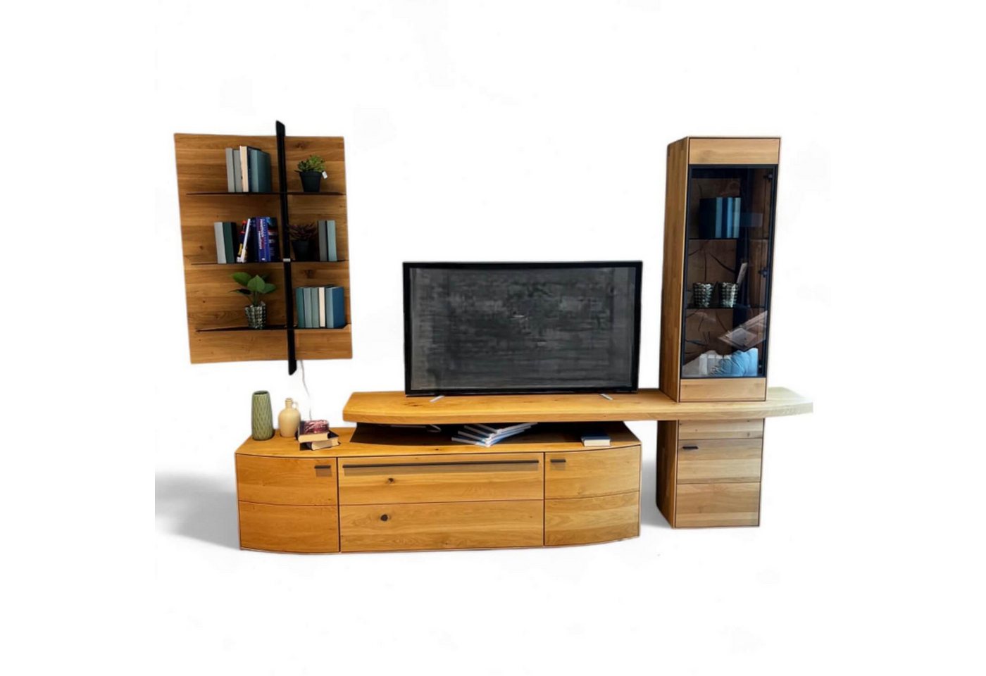 Musterring Anbauschrank Wohnwand Giulia Front Und Korpus Wildeiche Massiv Soft Musterring Anbauschrank Wohnwand Giulia Front Und Korpus Wildeiche Massiv Soft von Musterring