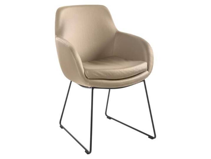 Musterring Armlehnstuhl Tavia Echtleder/Eisen Kufen Musterring Armlehnstuhl Tavia Echtleder/Eisen Kufen von Musterring