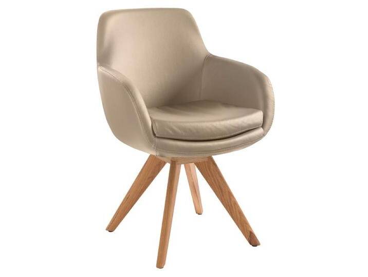 Musterring Armlehnstuhl Tavia Echtleder/Massivholz drehbar Musterring Armlehnstuhl Tavia Echtleder/Massivholz drehbar von Musterring