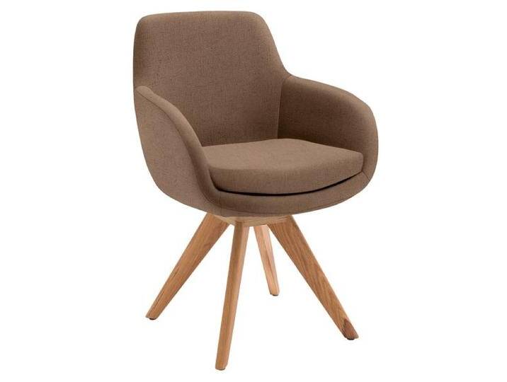 Musterring Armlehnstuhl Tavia Webstoff/Massivholz drehbar von Musterring