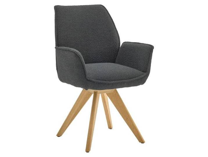 Musterring Armlehnstuhl Tiama Bouclé/Massivholz drehbar Musterring Armlehnstuhl Tiama Bouclé/Massivholz drehbar von Musterring
