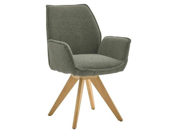 Musterring Armlehnstuhl Tiama Bouclé/Massivholz drehbar Musterring Armlehnstuhl Tiama Bouclé/Massivholz drehbar von Musterring