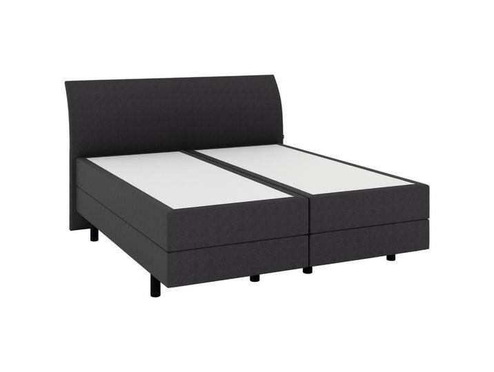 Musterring BOXSPRINGBETT, Anthrazit, H4, 7-Zonen, Höhe ca. 22 cm, 180x200 cm, DGM, Über- und Sondergrößen erhältlich, gepolstertes Kopfteil, von Musterring