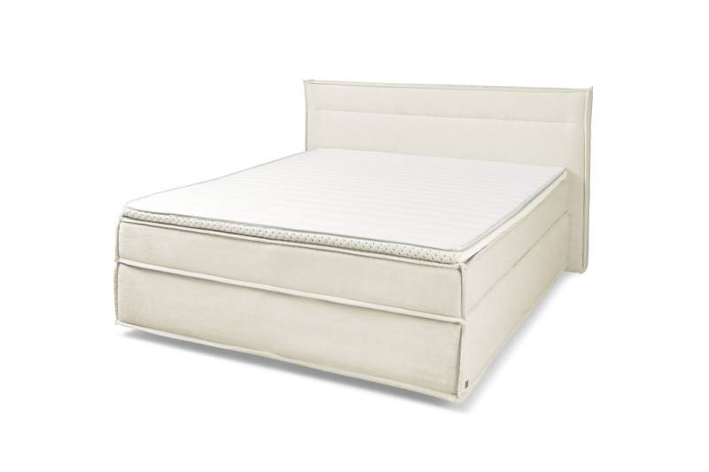 Musterring Boxspringbett JustB! ca. 180 x 200 cm in Stoff Vivaro creme von Musterring