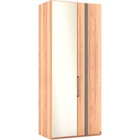 Musterring Drehtürenschrank "Sorrent, Kleiderschrank, Schrank, teilmassiv Eiche" mit Türdämpfern, in 5 Breiten & 2 Höhen, extra Böden, MADE IN GERMANY, Türen Eiche massiv oder als Parsol-Bronze-Spiegel, verschiedene Maße von Musterring