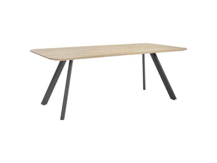 Musterring ESSTISCH, Schwarz, Eiche, Holz, Eiche, massiv, rechteckig, Flachrohr, 100x76x200 cm, in verschiedenen Größen erhältlich, Variantenauswahl, Musterring ESSTISCH, Schwarz, Eiche, Holz, Eiche, massiv, rechteckig, Flachrohr, 100x76x200 cm, in verschiedenen Größen erhältlich, Variantenauswahl, von Musterring