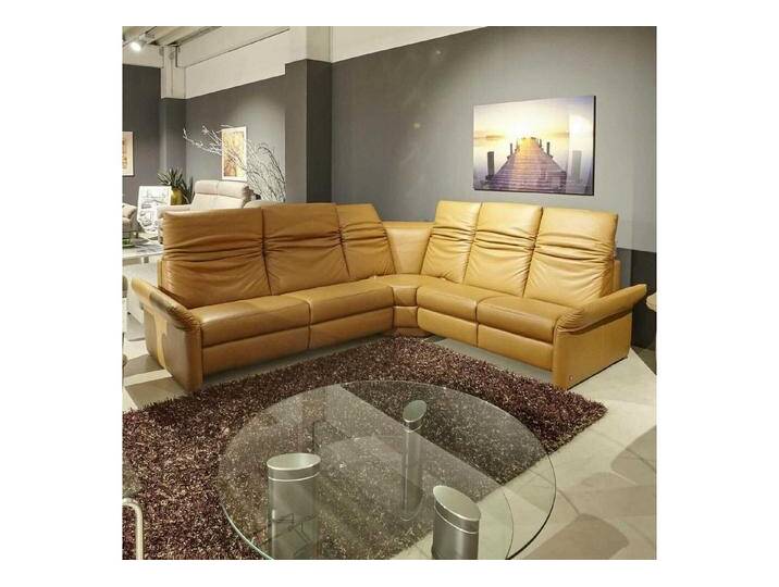 Musterring Ecksofa Ecksofa MR7300 Leder 22 Whisky Mit Relaxfunktionen von Musterring