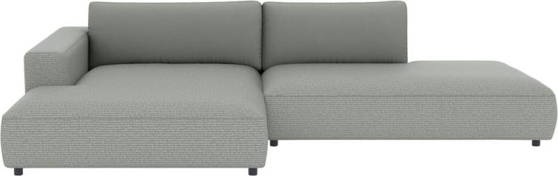 Musterring Ecksofa Lucia, verschiedene Farben, großer Longchair mit Armlehne, B330 x T190 cm von Musterring
