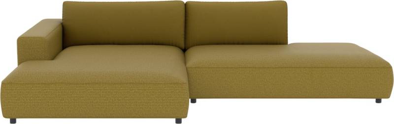 Musterring Ecksofa Lucia, verschiedene Farben, großer Longchair mit Armlehne, B330 x T190 cm von Musterring