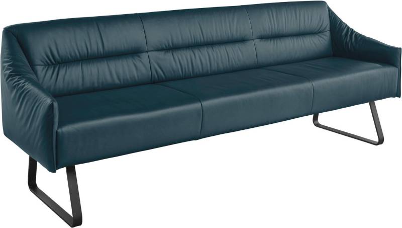 Musterring Essbank JustB! SP500 (1-St), Metallkufe schwarz, verschiedene Farben, Breite 220 oder 250 cm von Musterring
