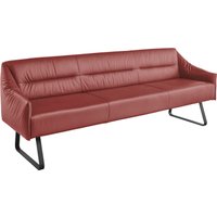 Musterring Essbank "JustB SP500" 1 Stk. tlg. Metallkufe schwarz, verschiedene Farben, Breite 220 oder 250 cm von Musterring