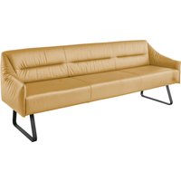 Musterring Essbank "JustB SP500", (1 St.), Metallkufe schwarz, verschiedene Farben, Breite 220 oder 250 cm von Musterring