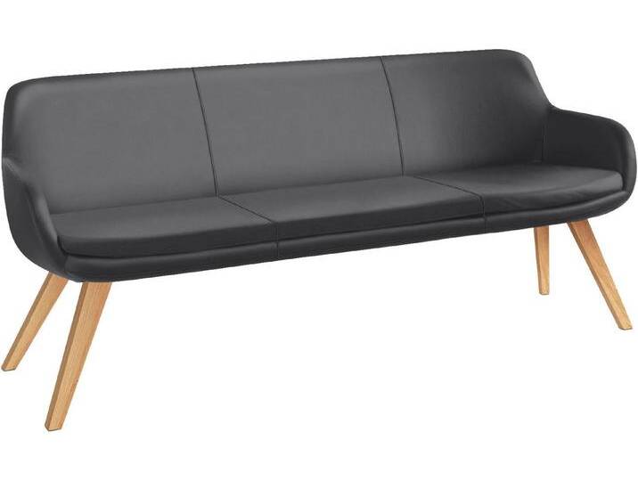 Musterring Essbank Tavia, Stativgestell aus Eiche bianco massiv, Breite 180, 200 oder 220 cm, grau Musterring Essbank Tavia, Stativgestell aus Eiche bianco massiv, Breite 180, 200 oder 220 cm, grau von Musterring