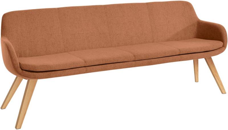 Musterring Essbank Tavia, Stativgestell aus Eiche bianco massiv, Breite 180, 200 oder 220 cm von Musterring