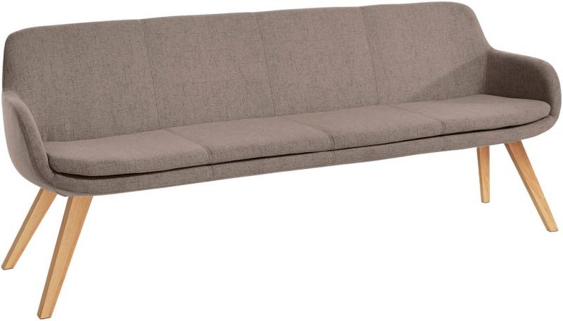 Musterring Essbank Tavia, Stativgestell aus Eiche bianco massiv, Breite 180, 200 oder 220 cm von Musterring