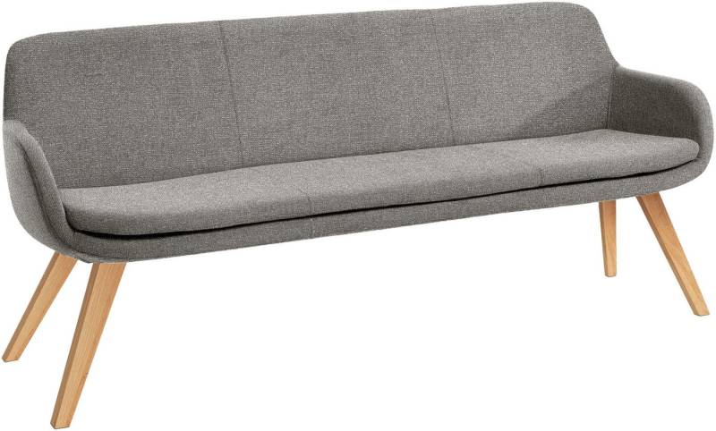 Musterring Essbank Tavia, Stativgestell aus Eiche bianco massiv, Breite 180, 200 oder 220 cm von Musterring
