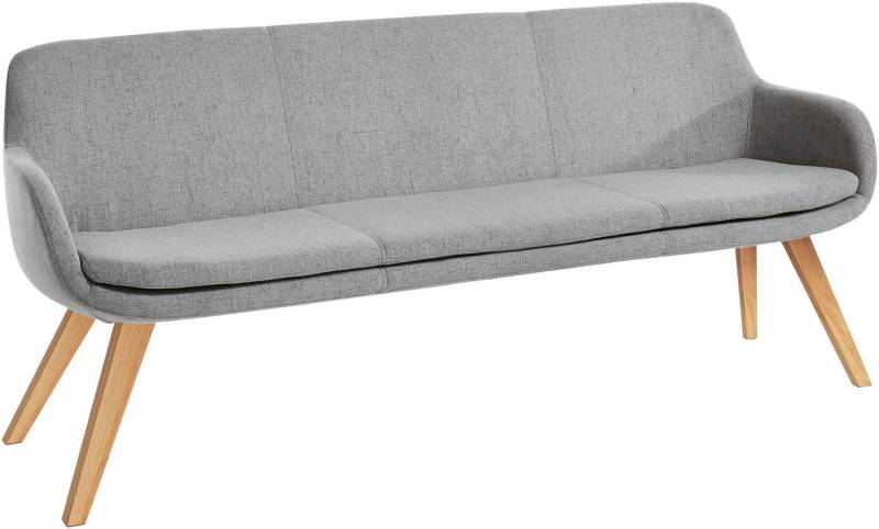 Musterring Essbank Tavia, Stativgestell aus Eiche bianco massiv, Breite 180, 200 oder 220 cm von Musterring