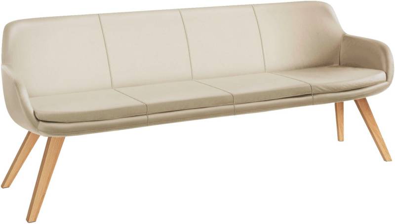 Musterring Essbank Tavia, Stativgestell aus Eiche bianco massiv, Breite 180, 200 oder 220 cm von Musterring