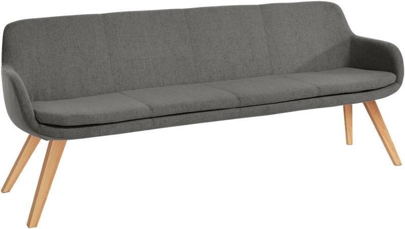 Musterring Essbank Tavia, Stativgestell aus Eiche bianco massiv, Breite 180, 200 oder 220 cm von Musterring