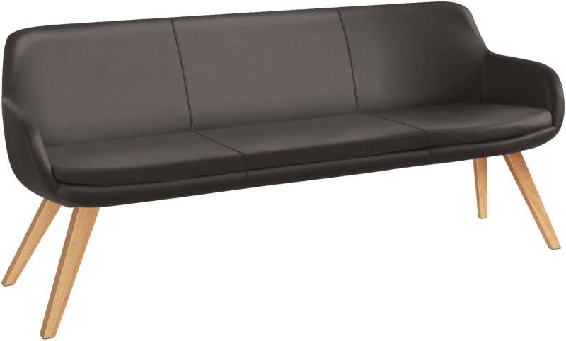 Musterring Essbank Tavia, Stativgestell aus Eiche bianco massiv, Breite 180, 200 oder 220 cm von Musterring