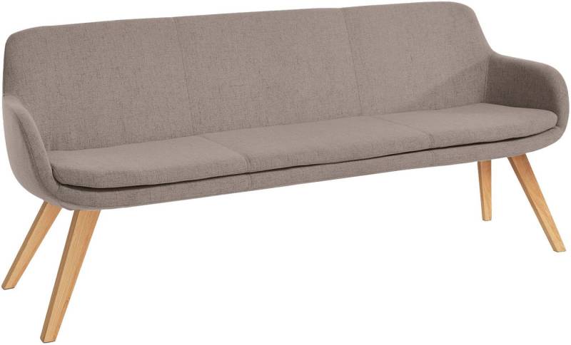 Musterring Essbank Tavia, Stativgestell aus Eiche bianco massiv, Breite 180, 200 oder 220 cm von Musterring