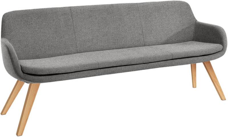 Musterring Essbank Tavia, Stativgestell aus Eiche bianco massiv, Breite 180, 200 oder 220 cm von Musterring