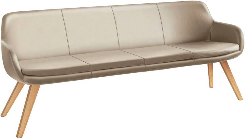 Musterring Essbank Tavia, Stativgestell aus Eiche bianco massiv, Breite 180, 200 oder 220 cm von Musterring