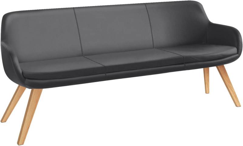 Musterring Essbank Tavia, Stativgestell aus Eiche bianco massiv, Breite 180, 200 oder 220 cm von Musterring